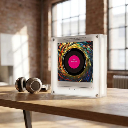 Tocadiscos Magnetico Retro-Edicion Led Bluetooth
